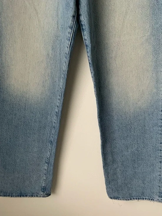 MOTHER SUPERIOR Jeans High-Waisted Tunnel Vision Sneak Other Side Blue Size 28 - Picture 6 of 13